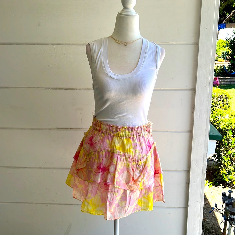 LoveShackFancy Abrielle Skirt - Picture 2 of 11